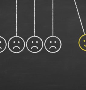 IMage representing staying positive