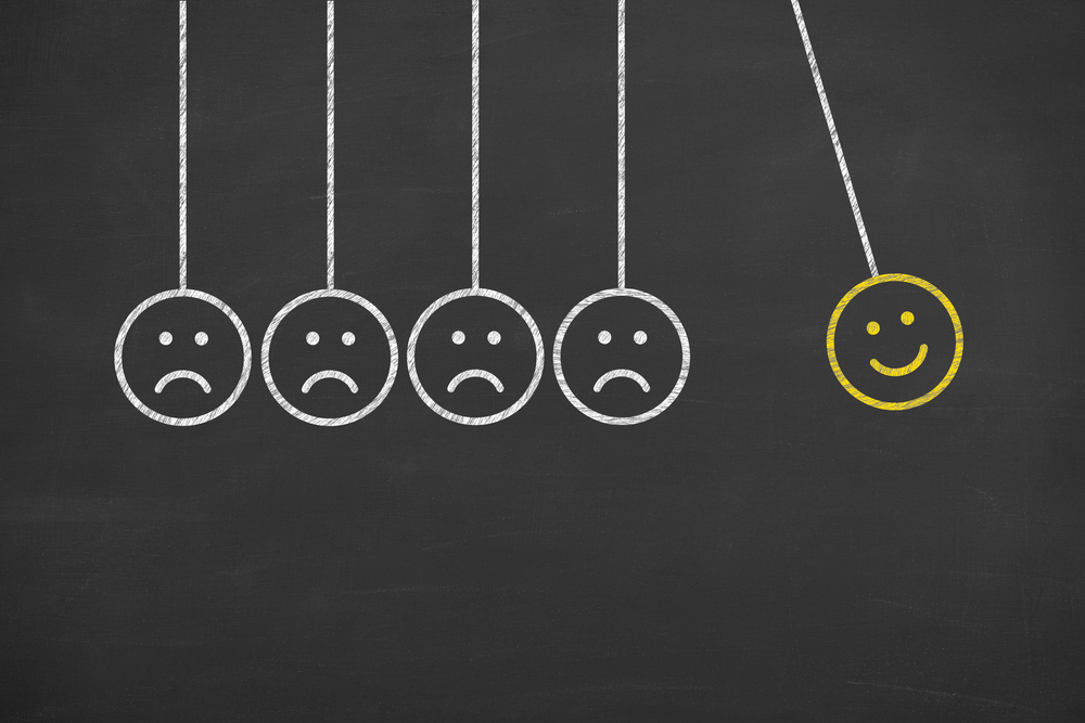 IMage representing staying positive