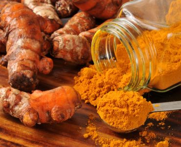 Turmeric root and powder