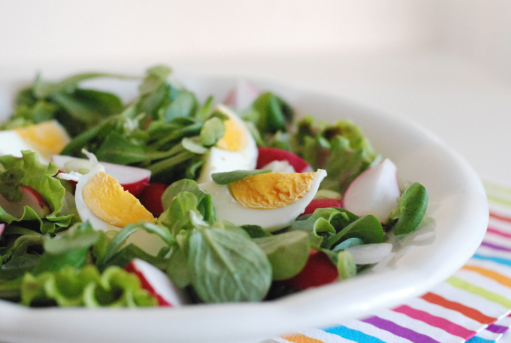 Mixed salad bowl
