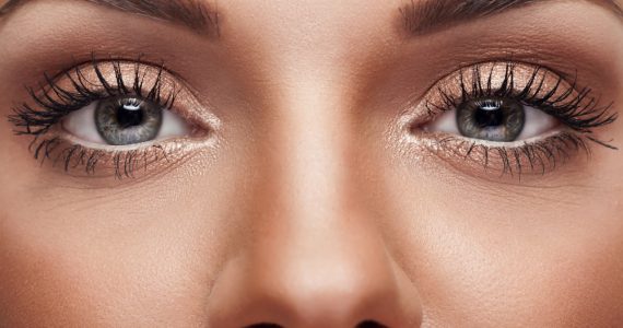 CLose up of a woman's eyes