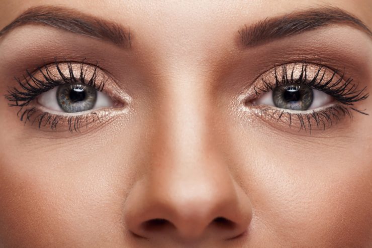 CLose up of a woman's eyes