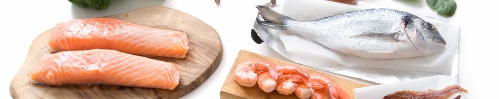 A range of foods containing Omega 3s