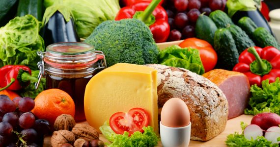 A vegetarian diet picture