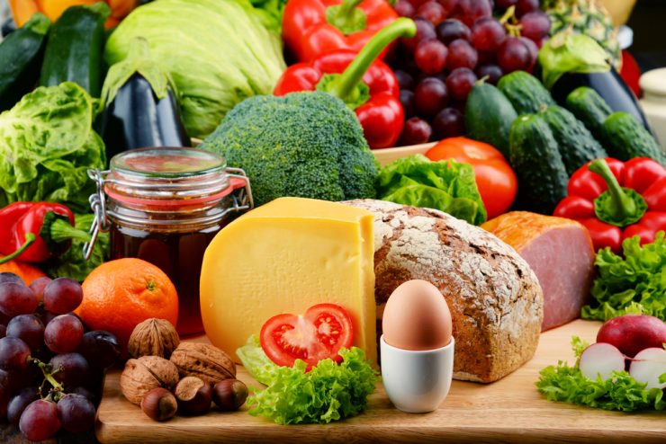 A vegetarian diet picture