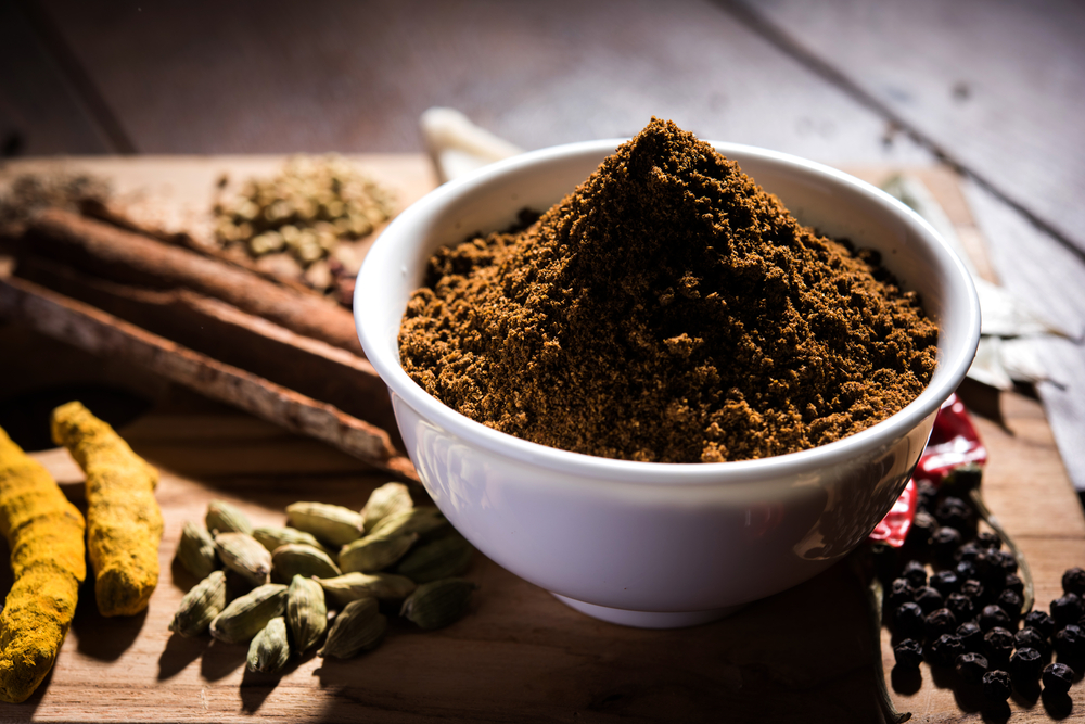 A bowl of garam masala
